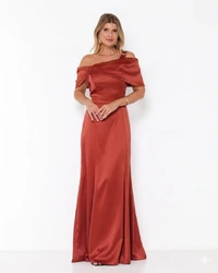 Vestido Lina Ombro a Ombro Em New Span