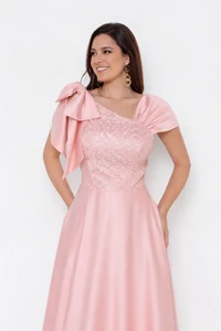 Vestido Josélia Em Crepe Indonésia