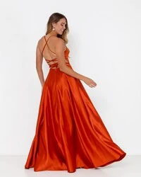 Vestido Zilma Alça Fina Em Cetim