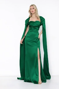 Vestido Roberta Longo Com Capa Removivel