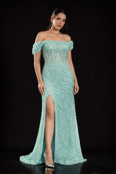 Foto Vestido Penelope Em Pedrarias Mod. Importado