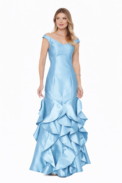 Foto Vestido Rubia Zibeline Saia Em Babados