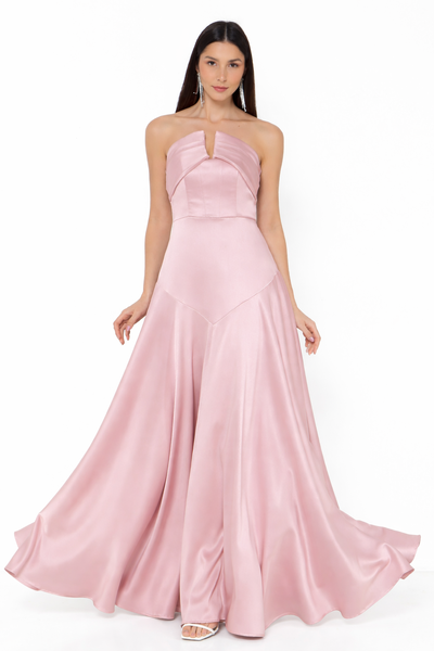 Foto Vestido Edna contemporaneo Longo Em New Span