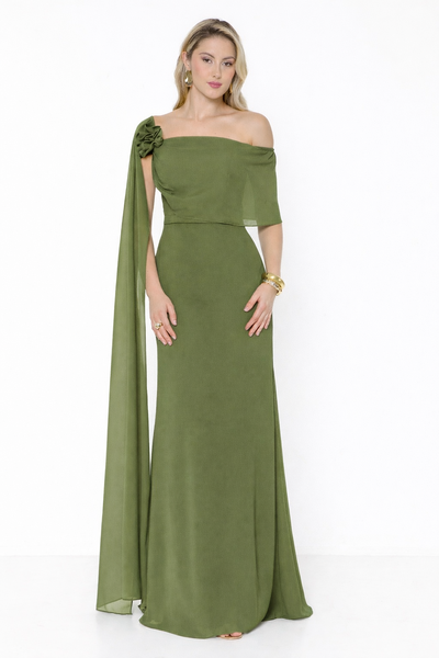 Foto Vestido Luma Chiffon Celine Delicado