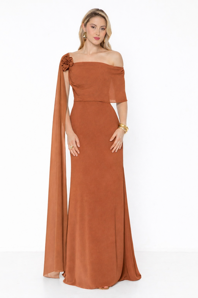 Foto Vestido Luma Chiffon Celine Delicado