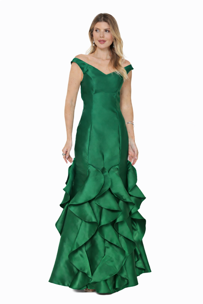 Foto Vestido Rubia Zibeline Saia Em Babados