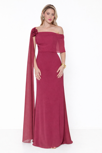 Foto Vestido Luma Chiffon Celine Delicado