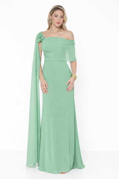 Foto Vestido Luma Chiffon Celine Delicado