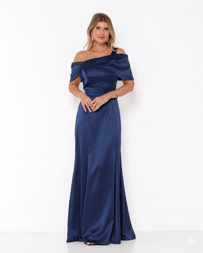 Foto Vestido Lina Ombro a Ombro Em New Span