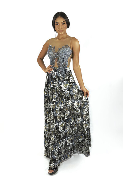 Vestido longo Taila