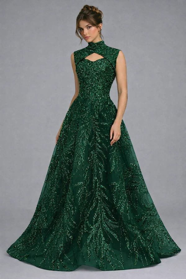 Vestido Exclusive Bianca Em Pedrarias Mod. Importado