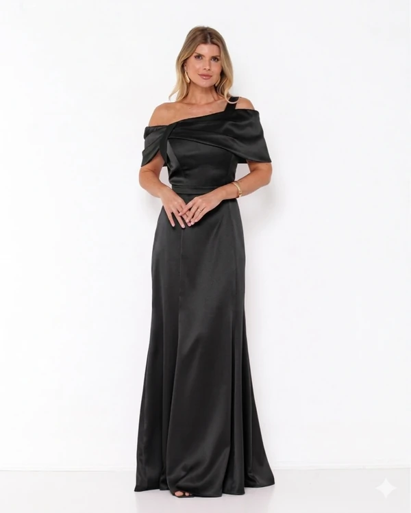 Vestido Lina Ombro a Ombro Em New Span