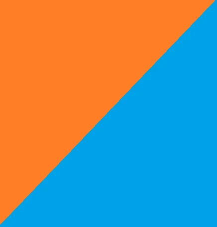 Orange & Blue