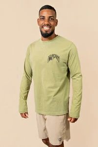 Camisa Manga Longa Estonada