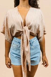 Blusa Nó Stripes