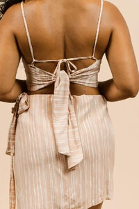 Top Amarração Stripes