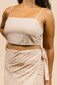 Top Amarração Stripes