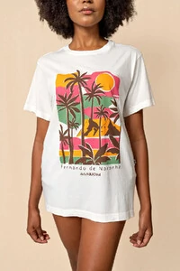 Camiseta Feminina Over Sunset