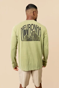 Camisa Manga Longa Estonada
