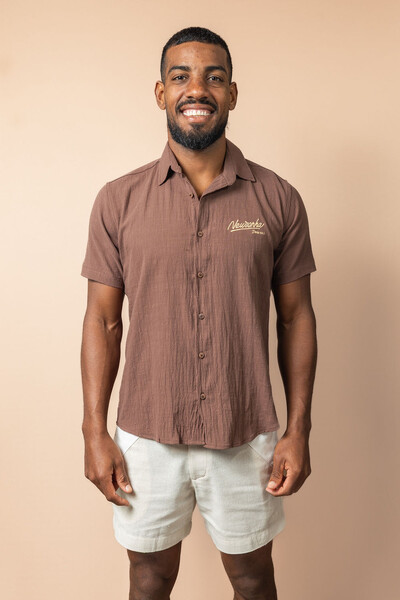 Foto Camisa de botão Lisa