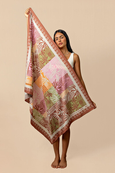 Foto Canga Retangular Estampada