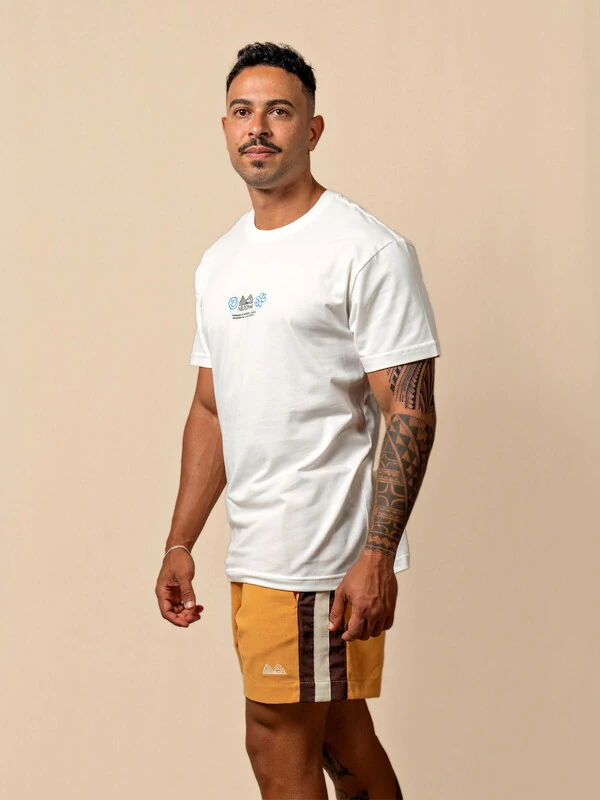 Camiseta de algodão Premium Tudo Flui