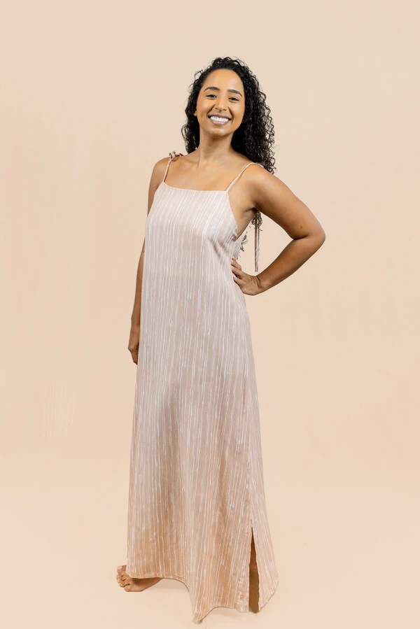 Vestido Reto Gal Stripes