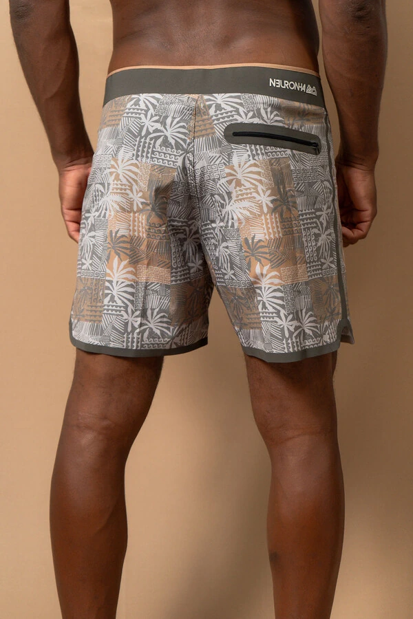 Boardshort Laser Estampado Tucum