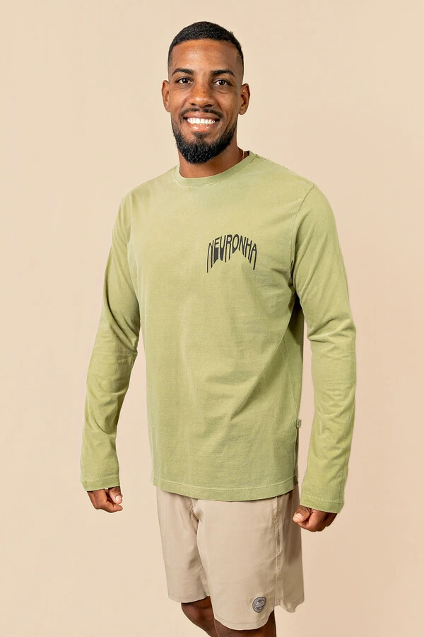 Camisa Manga Longa Estonada