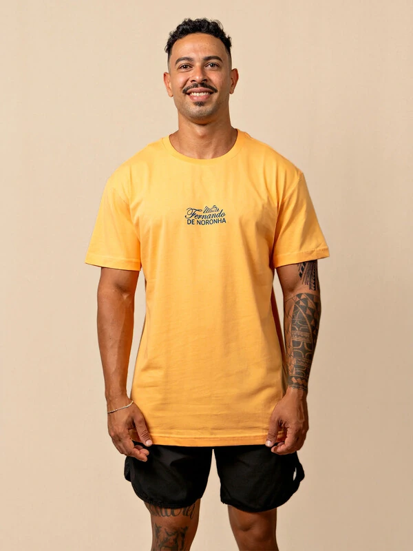 Camiseta de algodão Premium