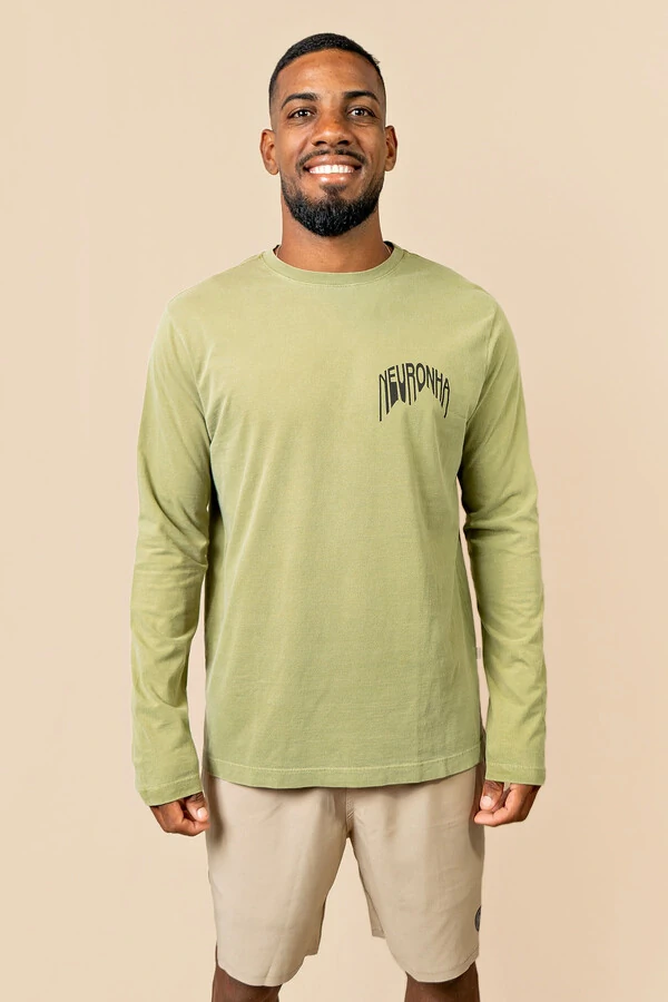 Camisa Manga Longa Estonada