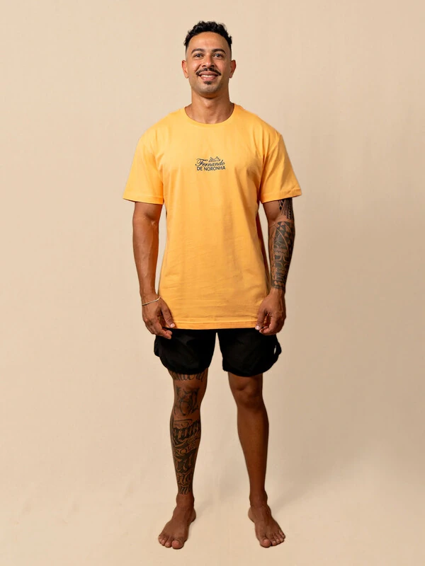 Camiseta de algodão Premium