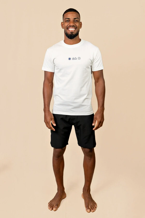 Camiseta de algodão Premium