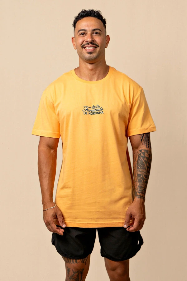 Camiseta de algodão Premium