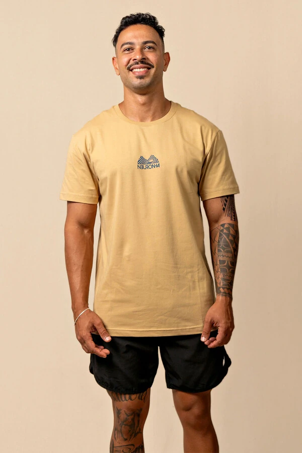 Camiseta de algodão Premium