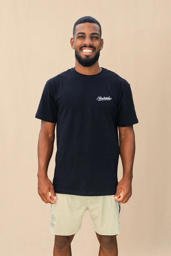 Camiseta de algodão Premium