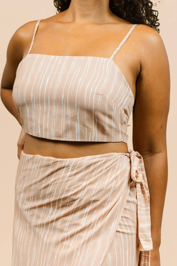 Top Amarração Stripes