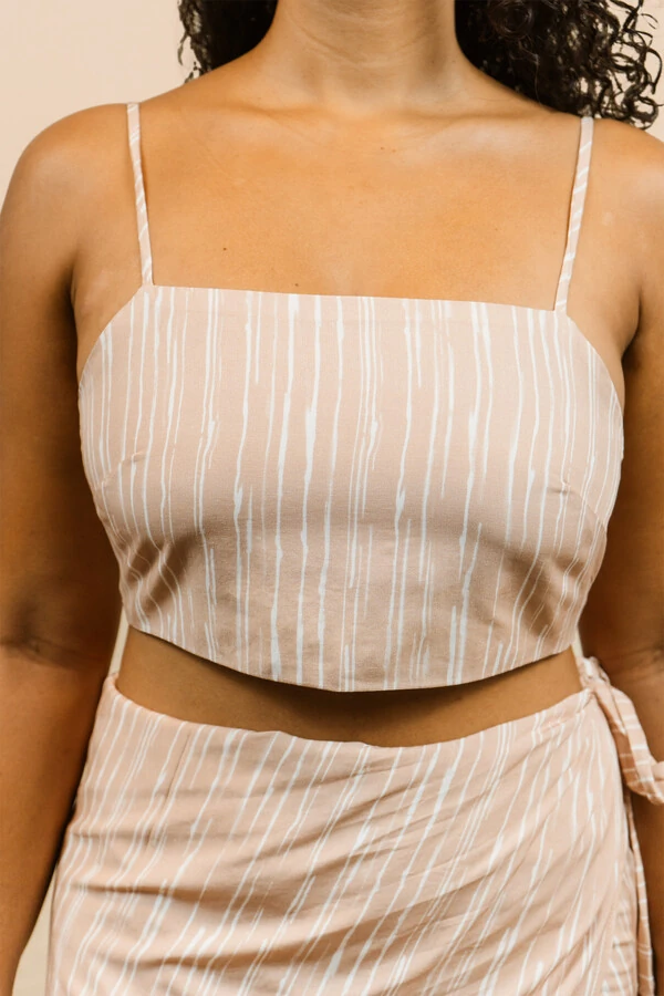 Top Amarração Stripes