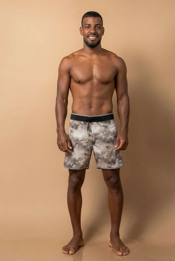 Boardshort Laser Estampado