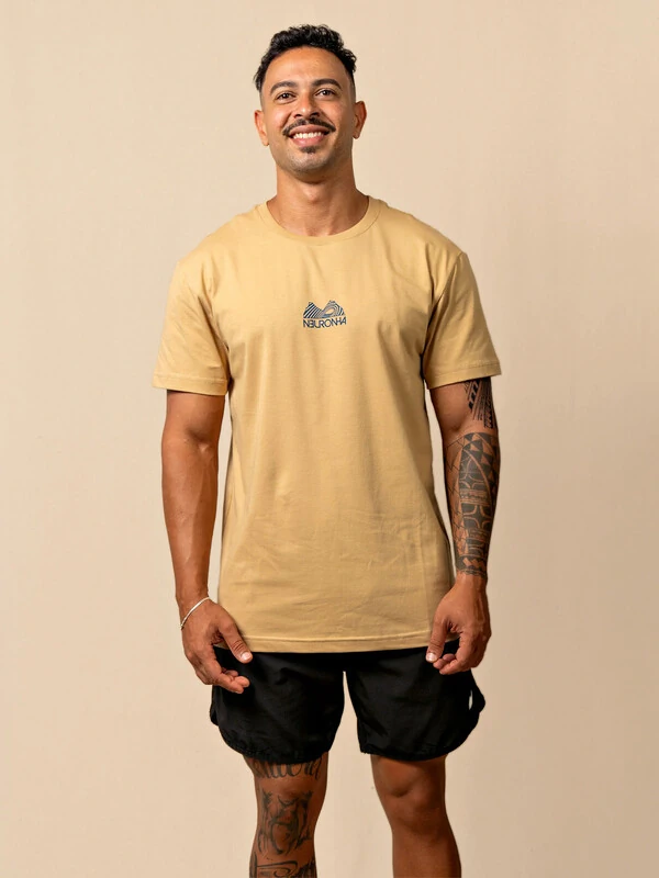 Camiseta de algodão Premium