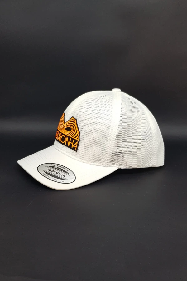 Boné aba curva 100% telado White