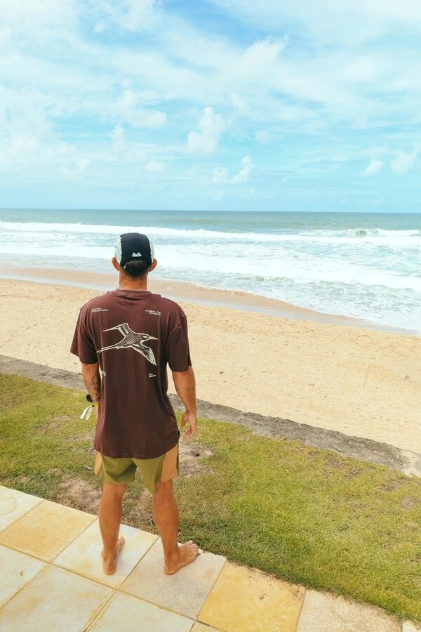 Camiseta de algodão Premium