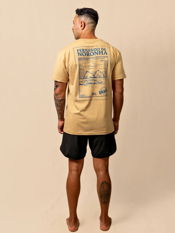 Camiseta de algodão Premium