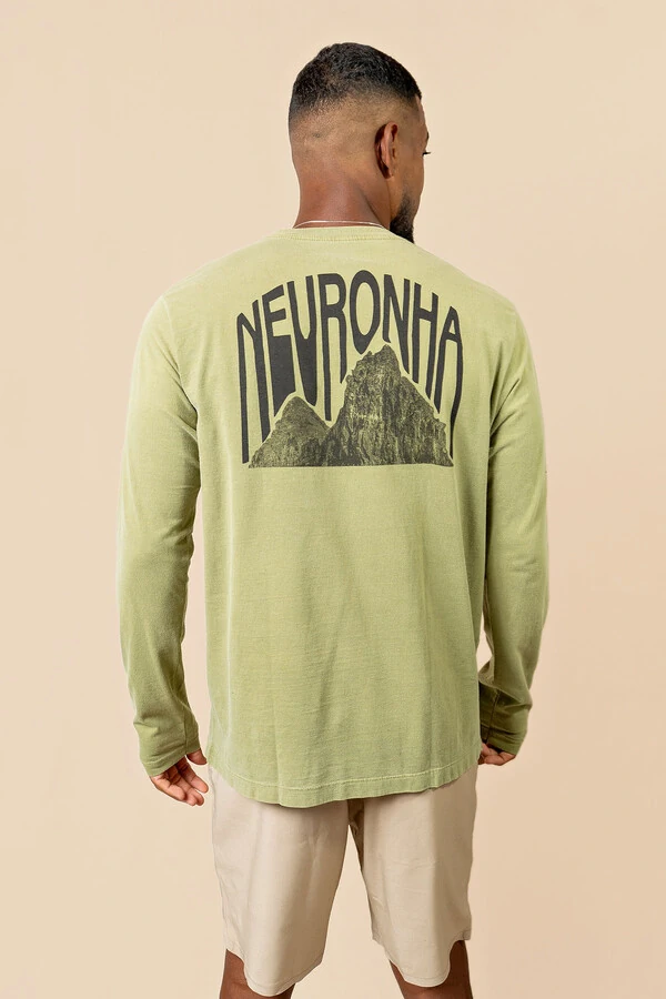 Camisa Manga Longa Estonada