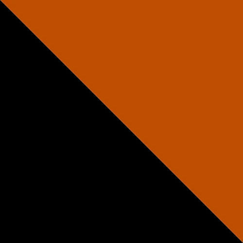 PRETO/LARANJA