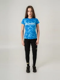 Camisa Enduro Feminina Aqua Manga Curta