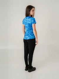 Camisa Enduro Feminina Aqua Manga Curta