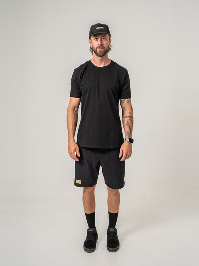FotoCamisa Casual Nomad Basic Preta Masculina