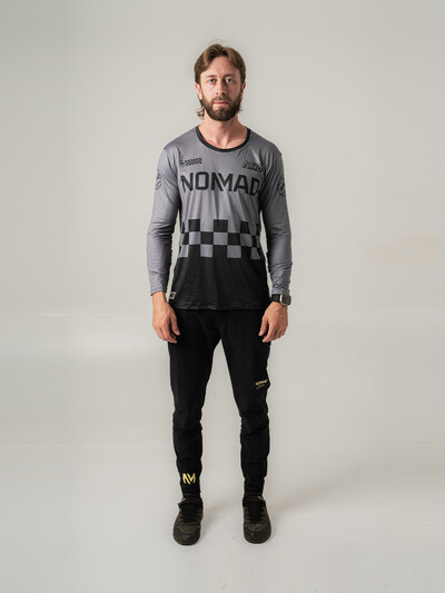 FotoCamisa Enduro Masculina Race Manga Longa