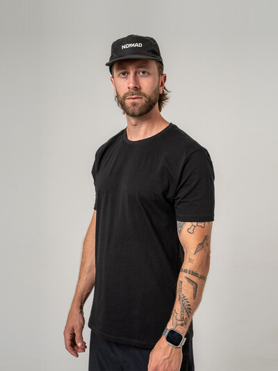 Foto Camisa Casual Nomad Basic Preta Masculina